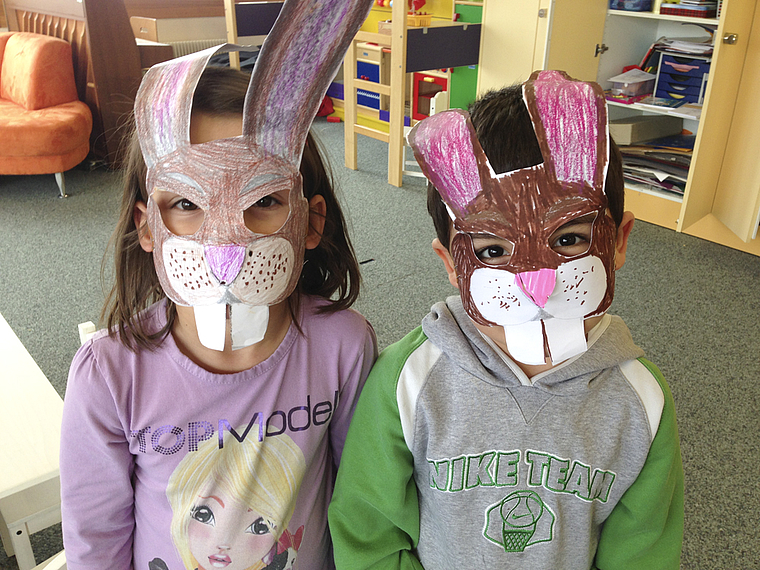 Grosse Ohren, grosse Zähne: In den betreuten Tageslagern können die Kinder auch ihre Kreativität ausleben. Foto: ZVG