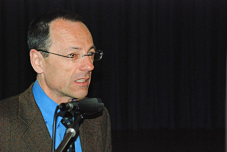 Kritisch, provokativ und rhetorisch gewieft: Professor Lino Guzzella von der ETH Zürich sorgte für Zustimmung und Widerspruch. Foto: Thomas Brunnschweiler