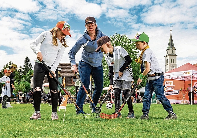 Breitensport: Das Bewegungsangebot am Gemeindeduell im Mai ist äusserst vielfältig. Foto: zVg