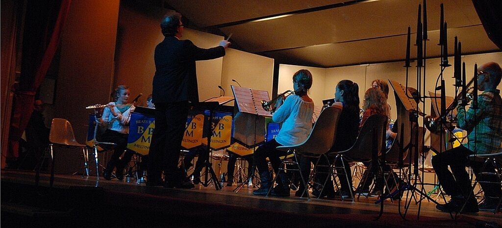 Wie die Grossen: Die Beginnerband 2 der Musikschule Laufental Thierstein bewies grosses Können.