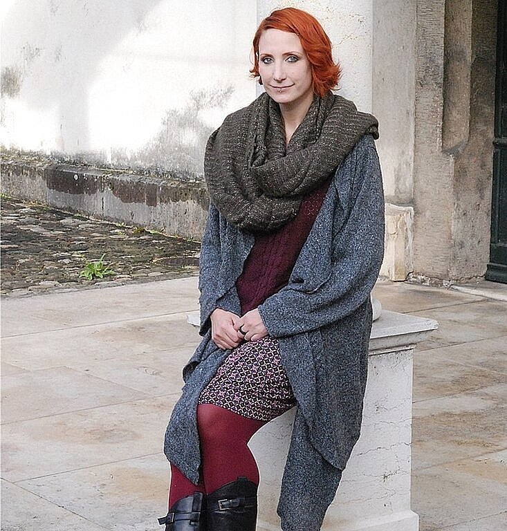 Kreativ: Schon als Kind erfand Jennifer-Fleur Sterki gerne ihre eigenen Geschichten. Foto: Melanie Brêchet Fischlin