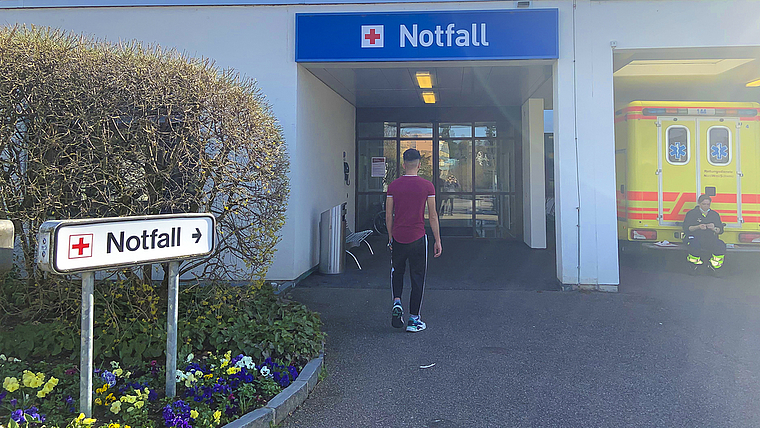 Nur im Notfall «auf den Notfall»: Im Spital Dornach steht ein separater Bereich für Viruserkrankte zur Verfügung –
