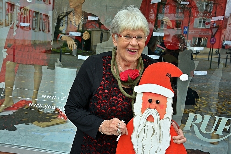 Laufen ist ihre zweite Heimat: Im Stedtli kennt man Esther Hufschmid nur vom Blick durchs Schaufenster   Foto: Roland Bürki