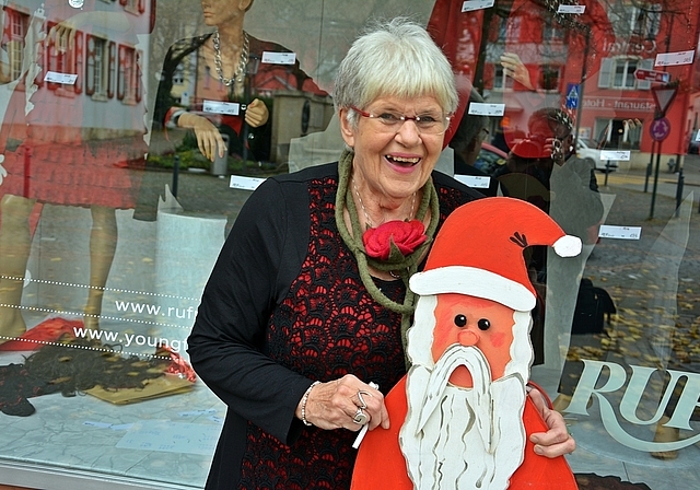 Laufen ist ihre zweite Heimat: Im Stedtli kennt man Esther Hufschmid nur vom Blick durchs Schaufenster   Foto: Roland Bürki