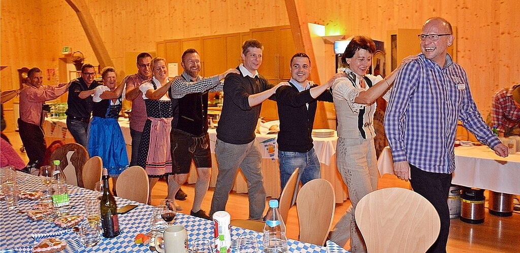 Rasant: Markus Würsch kann nicht nur schnell sprechen, sondern kann auch Polonaise.