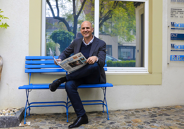 Verabschiedet sich nach 14 Jahren: Redaktionsleiter Thomas Kramer.  Foto: Fabia Maieroni