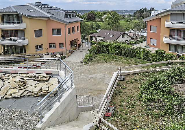 Verfahrene Situation: Die Erschliessung der Grundstücke westlich des Jurawegs soll durch einen neuen Gestaltungsplan
