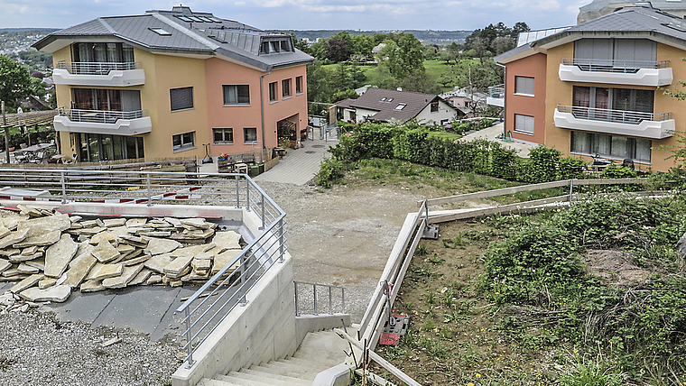 Verfahrene Situation: Die Erschliessung der Grundstücke westlich des Jurawegs soll durch einen neuen Gestaltungsplan
