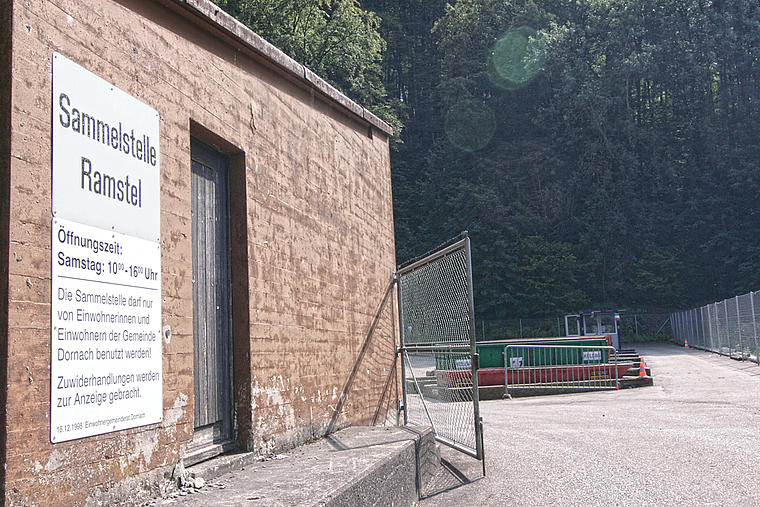 Revisionsbedürftig: Auch die Entsorgungstarife der Sammelstelle Ramstel sollen überprüft werden. Foto: Lukas Hausendorf