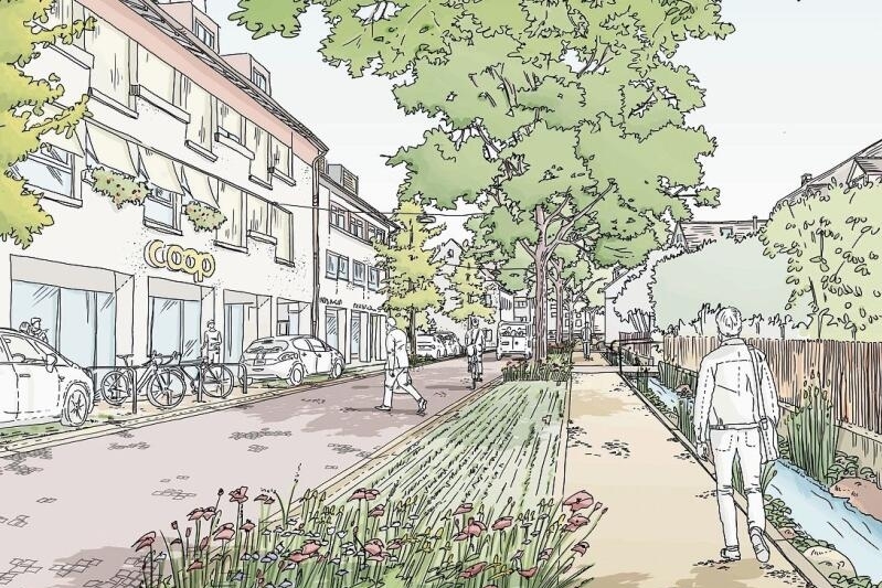 11 Millionen: So viel sollen Sanierung und Neugestaltung der Strasse kosten.