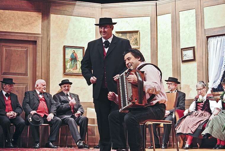 Eine wunderschöne Gesangsreise durch die Heimat: Der Jodlerclub Arlesheim mit Sänger Josef Meyer, musikalisch begleitet von Ruedi