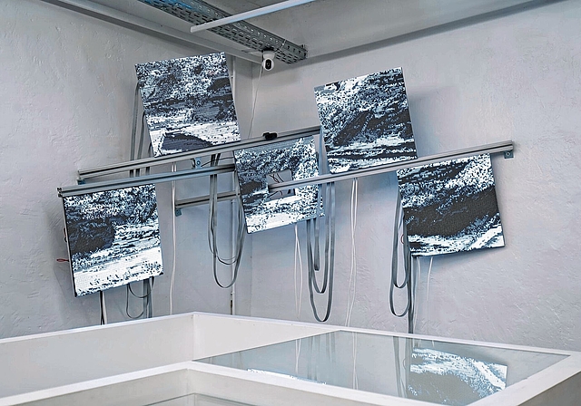 Fragmente: In der Arbeit von Lukas Truniger zerfällt die Realität in einzelne Teile.Fotos: zVg/HEK