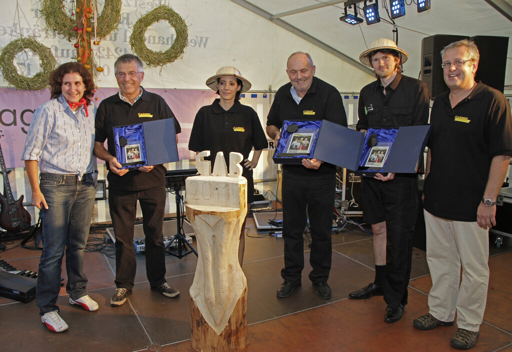 Die Gewinner sind: Bruno Hügli (3.), Albin Borer (1.) und Amipeon (2.).
