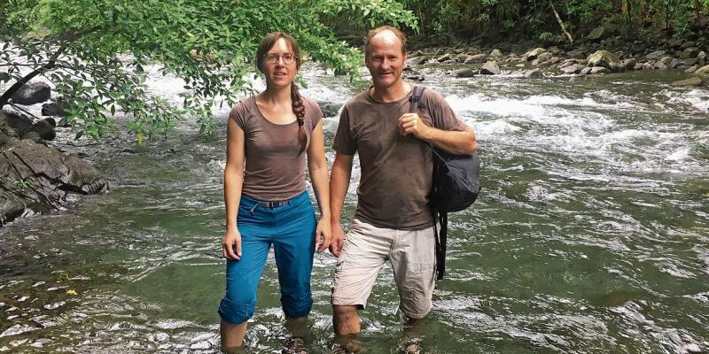 Beruflich und privat ein gutes Team: Die Naturschützer Denise Brönnimann und Andy Schären. Fotos: Andy Schären/zVg Beruflich und privat ein gutes Team: Die Naturschützer Denise Brönnimann und Andy Schären. Fotos: Andy Schären/zVg