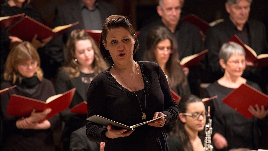 Die Solistin: Verena Gropper, Sopran. Die Solistin: Verena Gropper, Sopran.