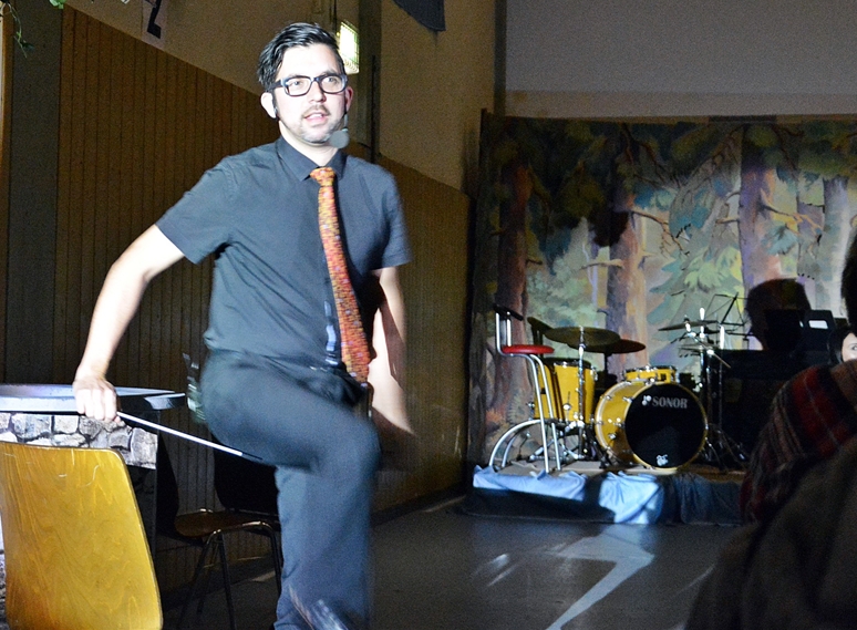 Im Rampenlicht: Dirigent Martin Altenbach.