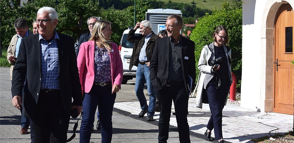 Offen für Veränderung: Blauen im Fokus des Europäischen Dorferneuerungspreis 2016. Fotos: Bea Asper