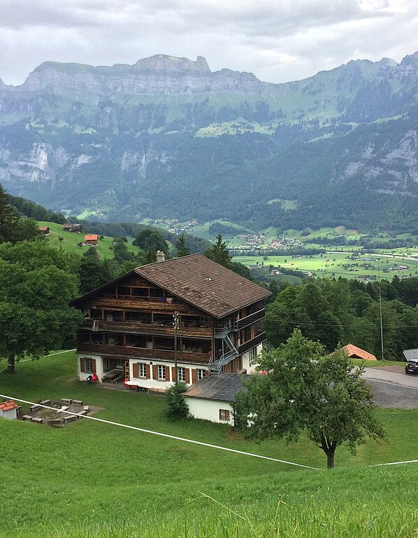 Das Ferien- und Lagerhaus Margess: Das Haus am Flumser Kleinberg war schon etliche Male einwöchige Sommer-Herberge für über 40 Buben und Mädchen aus dem Schwarzbubenland.
