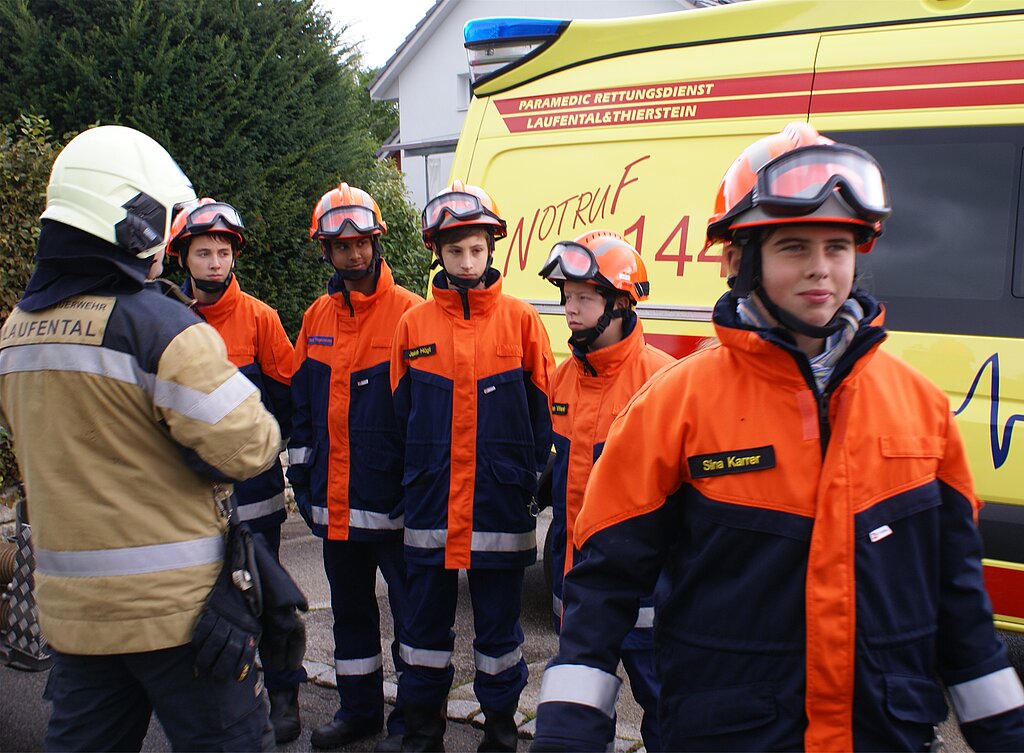 Motiviert und Einsatzfreudig: Jugendfeuerwehr Laufental.