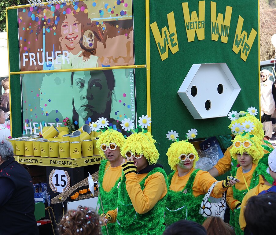 <em>Pippi oder Greta: </em>Die Turnfäger Breitenbach bewegen sich auf der grünen Welle.<em/>
