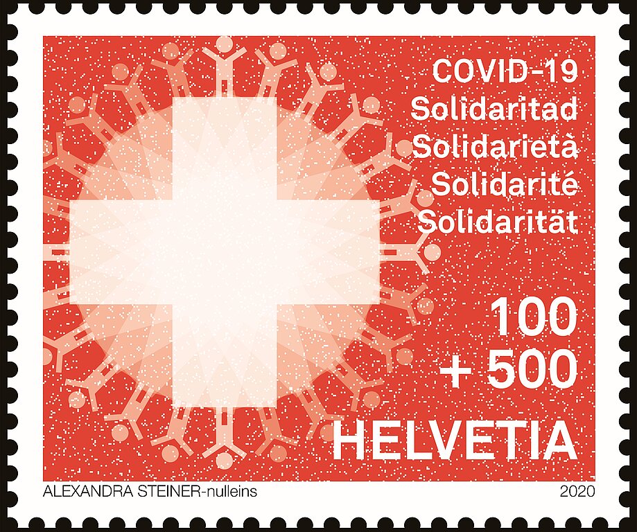 <em>Geschichte heute: </em>Die Briefmarke wird an COVID-19 erinnern.<em/>

