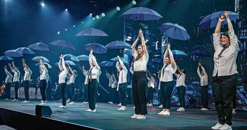 Ausdauer: Die Proben für das Musical dauerten zwei Jahre. Foto: Patrick Kunz