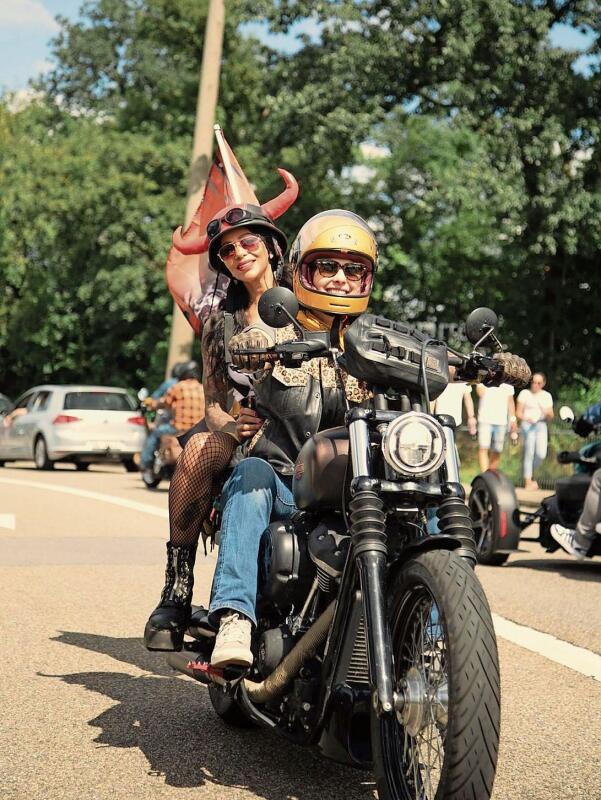 Beliebt: Die Biker Days Basel ziehen jedes Jahr Motorrad- und Musikfans
aus der ganzen Schweiz und dem umliegenden Ausland an.