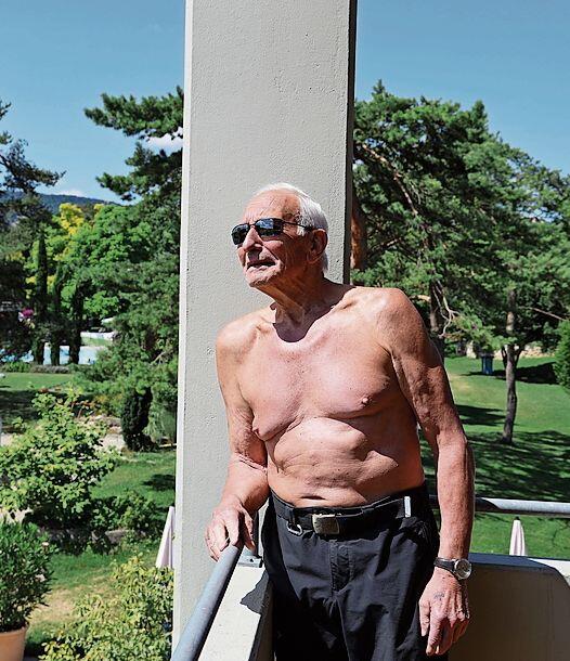 Gern gesehener Gast in der Badi: 
Gerhard Pauls.