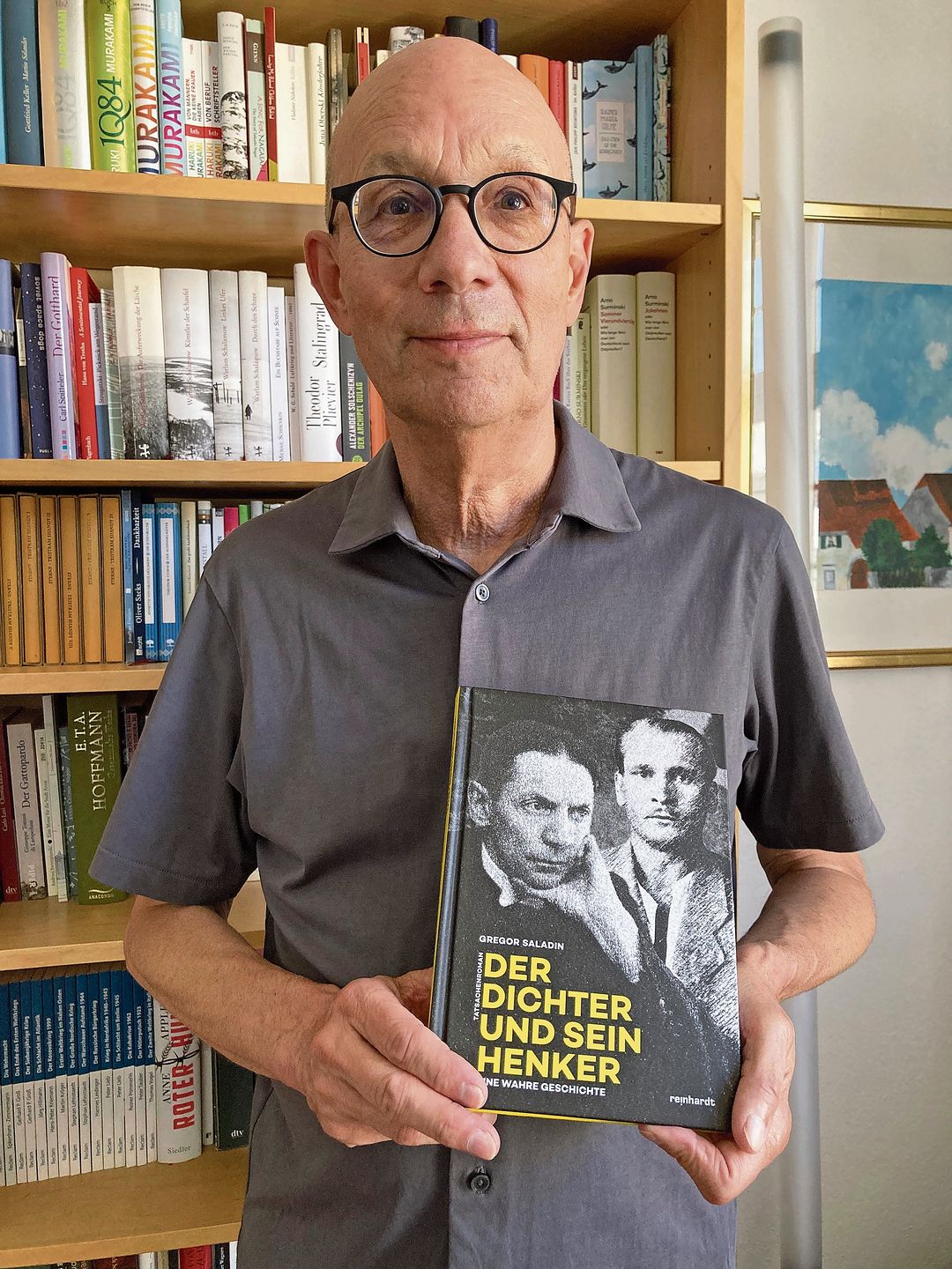 Gregor Saladin hat für sein Buch «Der Dichter und sein Henker» lange recherchiert.  Foto: zvg