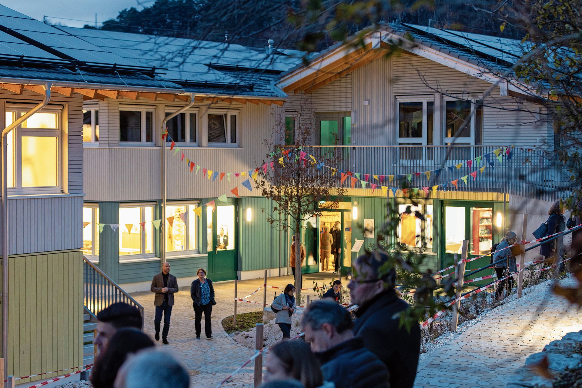 Inklusion: Im neuen Gebäude ist auch der Kindergarten der Gemeinde Gempen eingemietet.