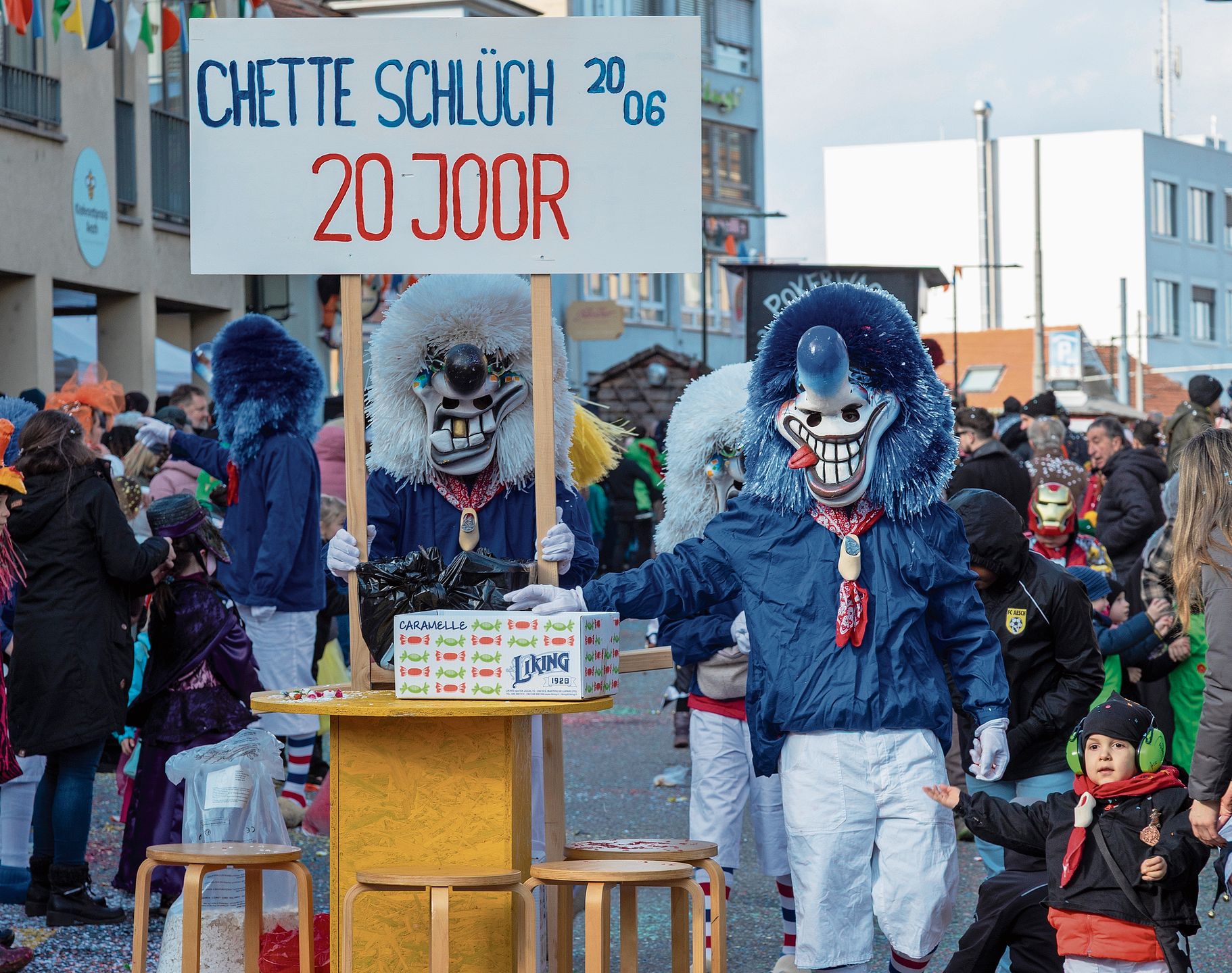 Jubiläum: Die «Chette-Schlüch» feiern ihr 20-jähriges Bestehen. Jubiläum: Die «Chette-Schlüch» feiern ihr 20-jähriges Bestehen.