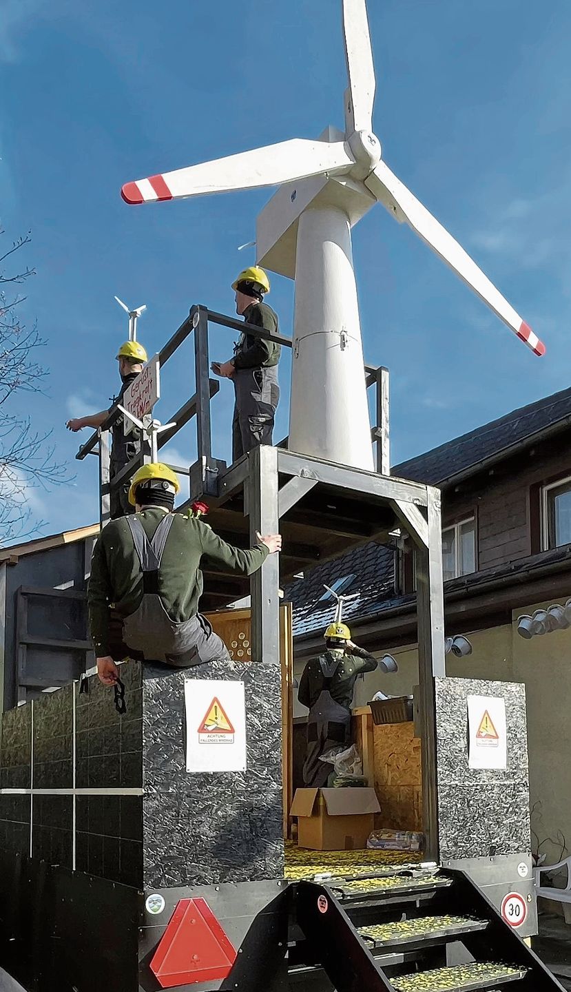 Windpark: Ein Windrad für Liesberg. Windpark: Ein Windrad für Liesberg.