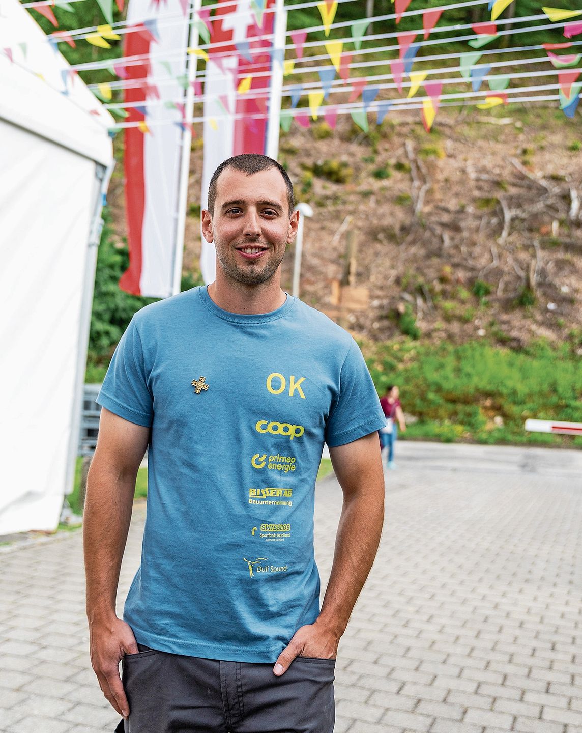 Junger OK-Präsident: Lukas Styger aus Liesberg und sein Team leisteten Aussergewöhnliches. Fotos: Katja Schmidlin Junger OK-Präsident: Lukas Styger aus Liesberg und sein Team leisteten Aussergewöhnliches. Fotos: Katja Schmidlin